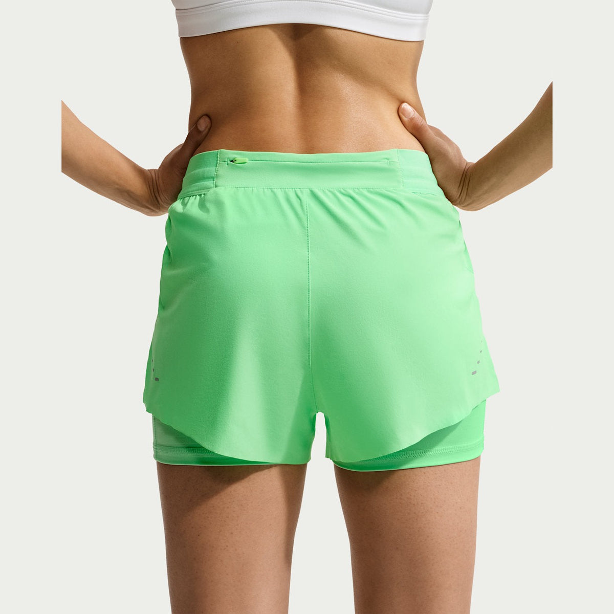 NIKE Dri-FIT Mid-Rise 2-in-1 Running Shorts Womens APPAREL - Womens Shorts