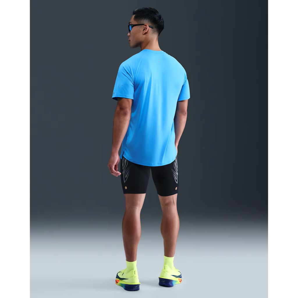 NIKE Fast Dri-FIT Brief-Lined 1/2-Length Running Tights Mens APPAREL - Mens Shorts