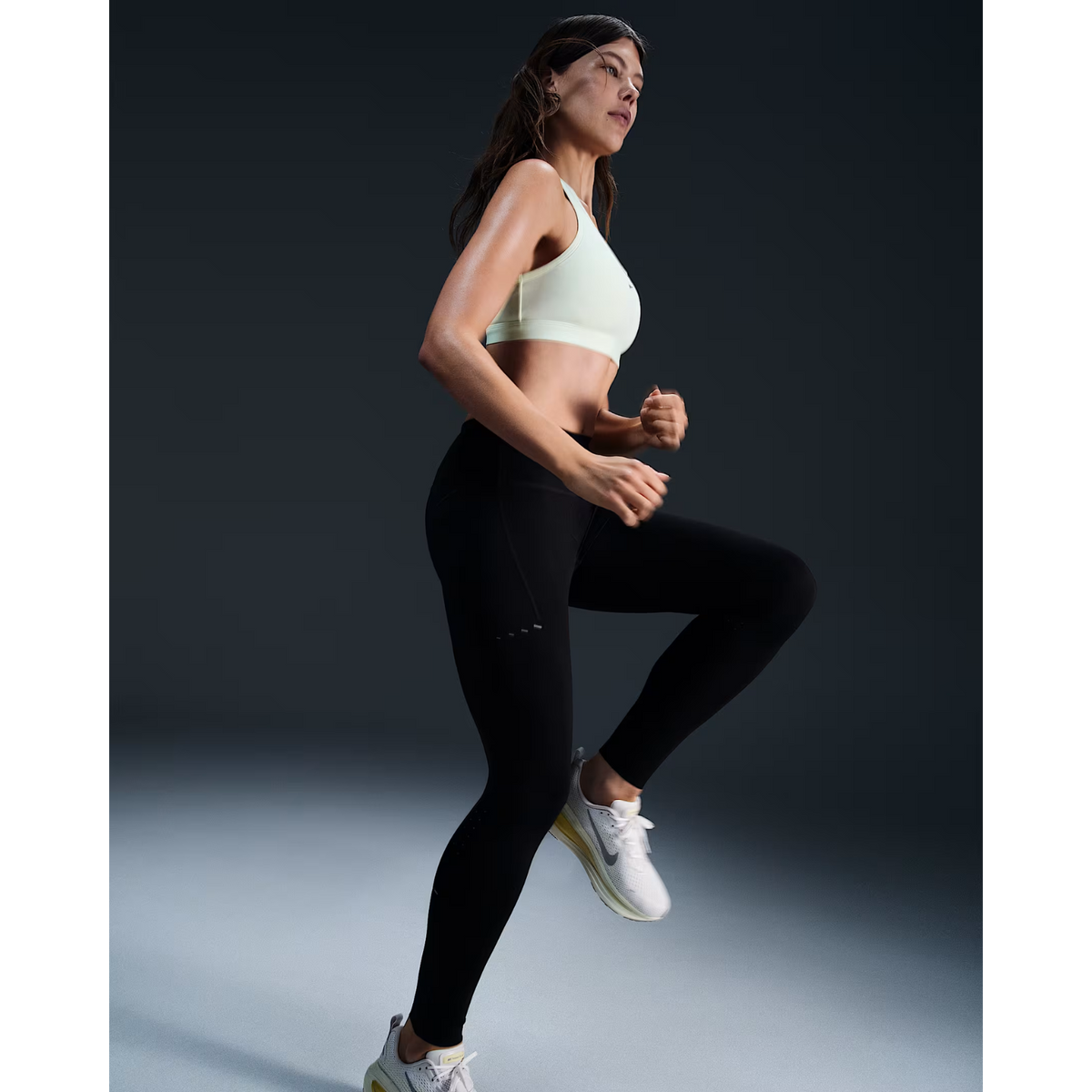 NIKE High-Waisted 7/8 Running Leggings with Pockets Womens APPAREL - Womens Tights