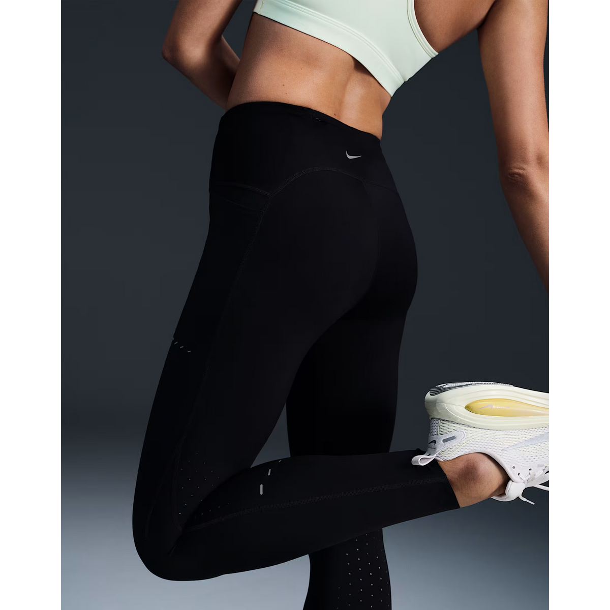 NIKE High-Waisted 7/8 Running Leggings with Pockets Womens APPAREL - Womens Tights