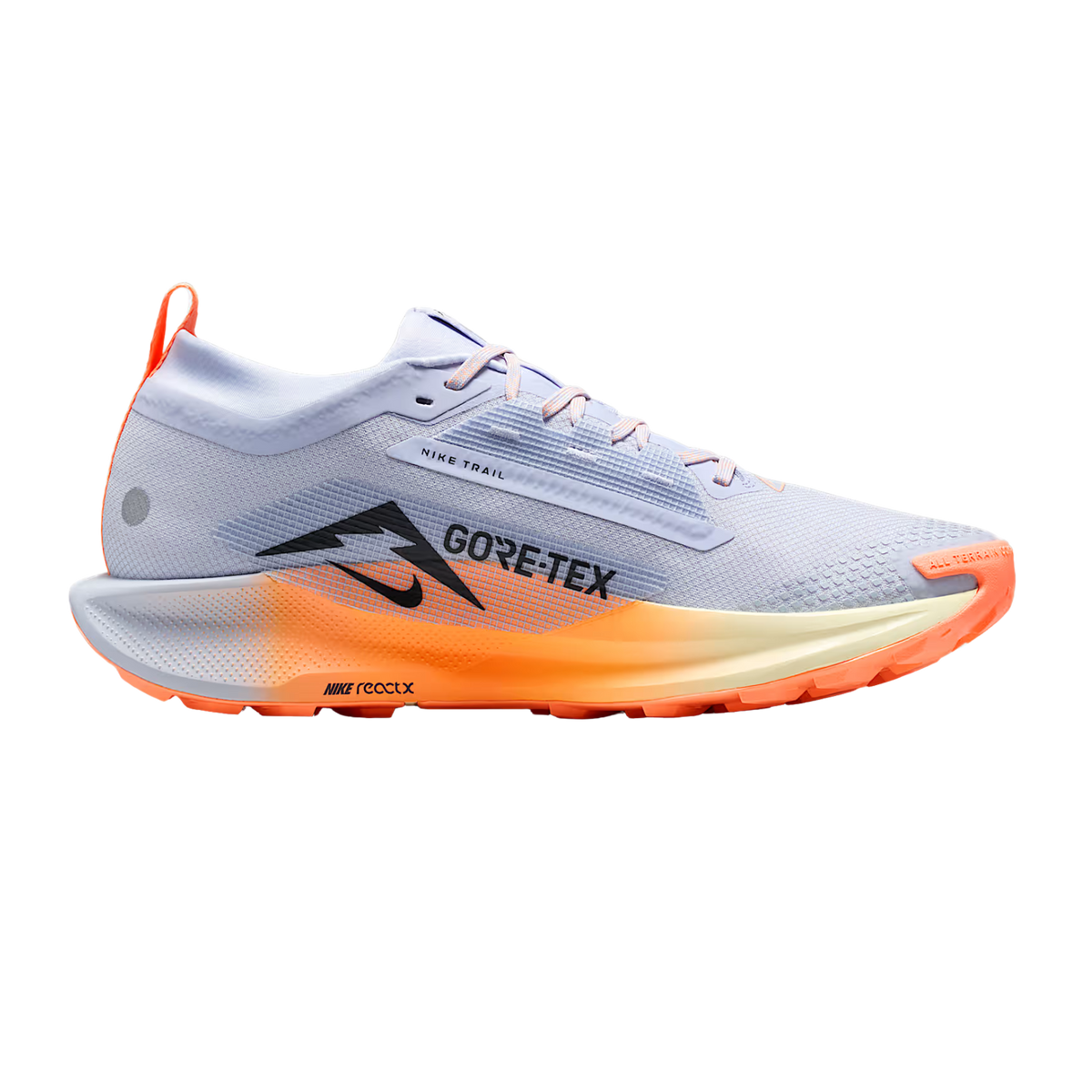 NIKE Pegasus Trail 5 GTX Women's FOOTWEAR - Womens Trail GHOST/BLACK-MALT-ORANGE PULSE