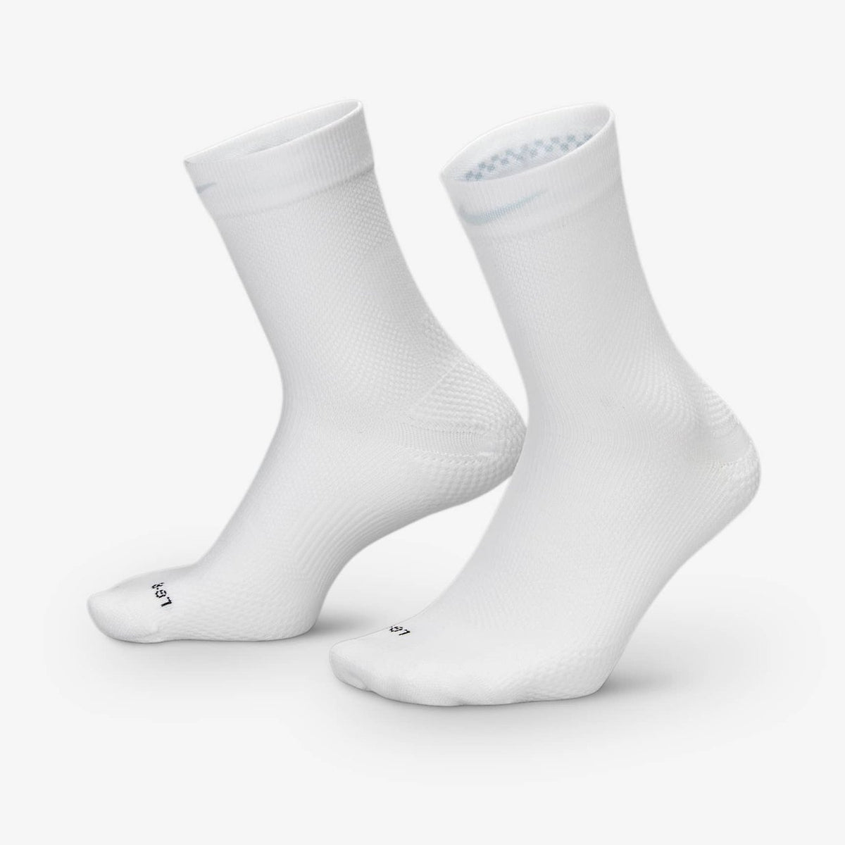 NIKE Running Lightweight Crew Sock GEAR - Socks WHITE/BLACK/PURE PLATINUM