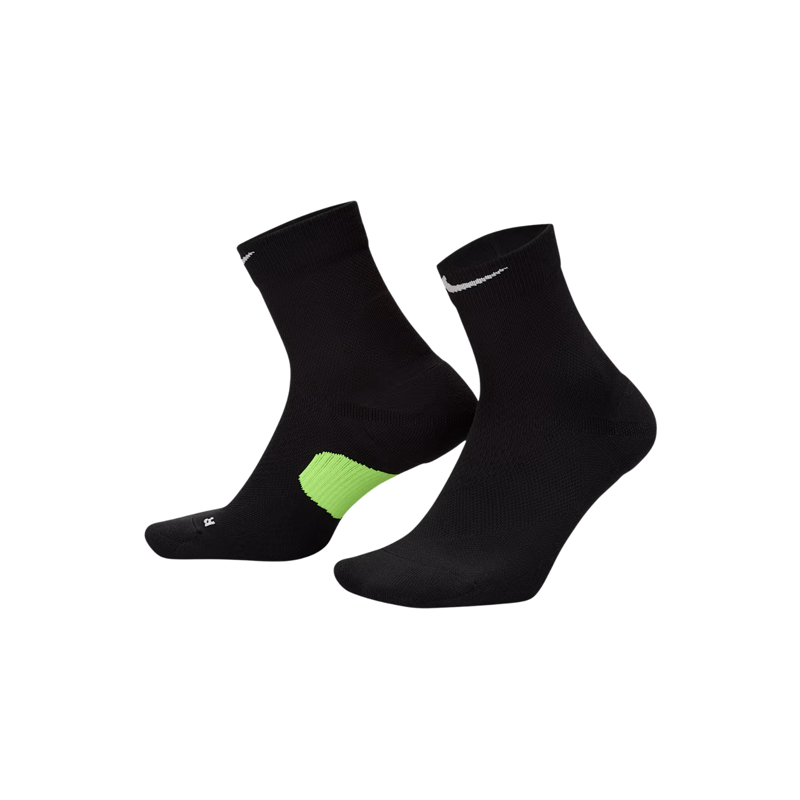 NIKE Running Midweight Ankle Socks Unisex GEAR - Socks BLACK/SMOKE GREY/WHITE