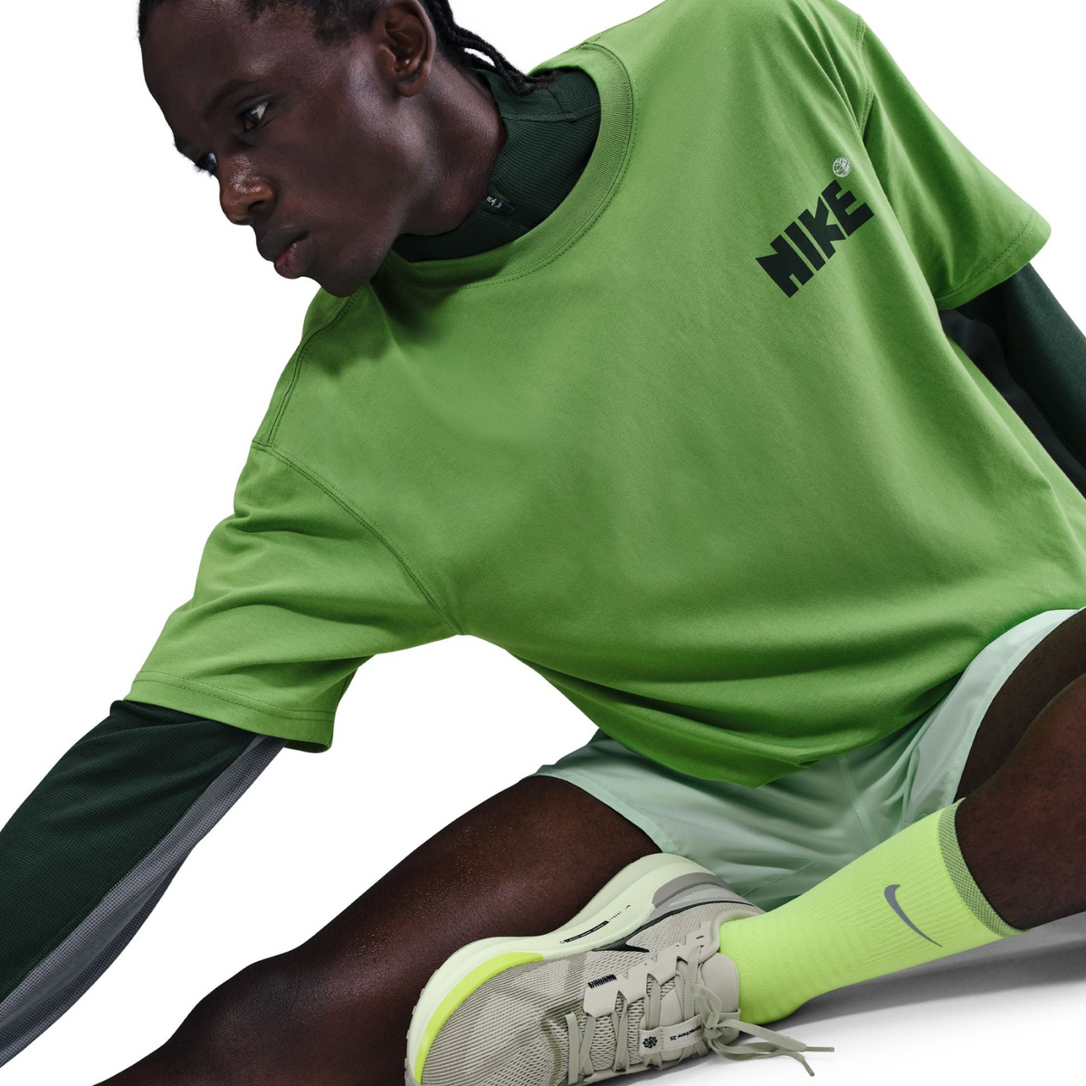 NIKE Running T-Shirt Mens APPAREL - Mens T-Shirts