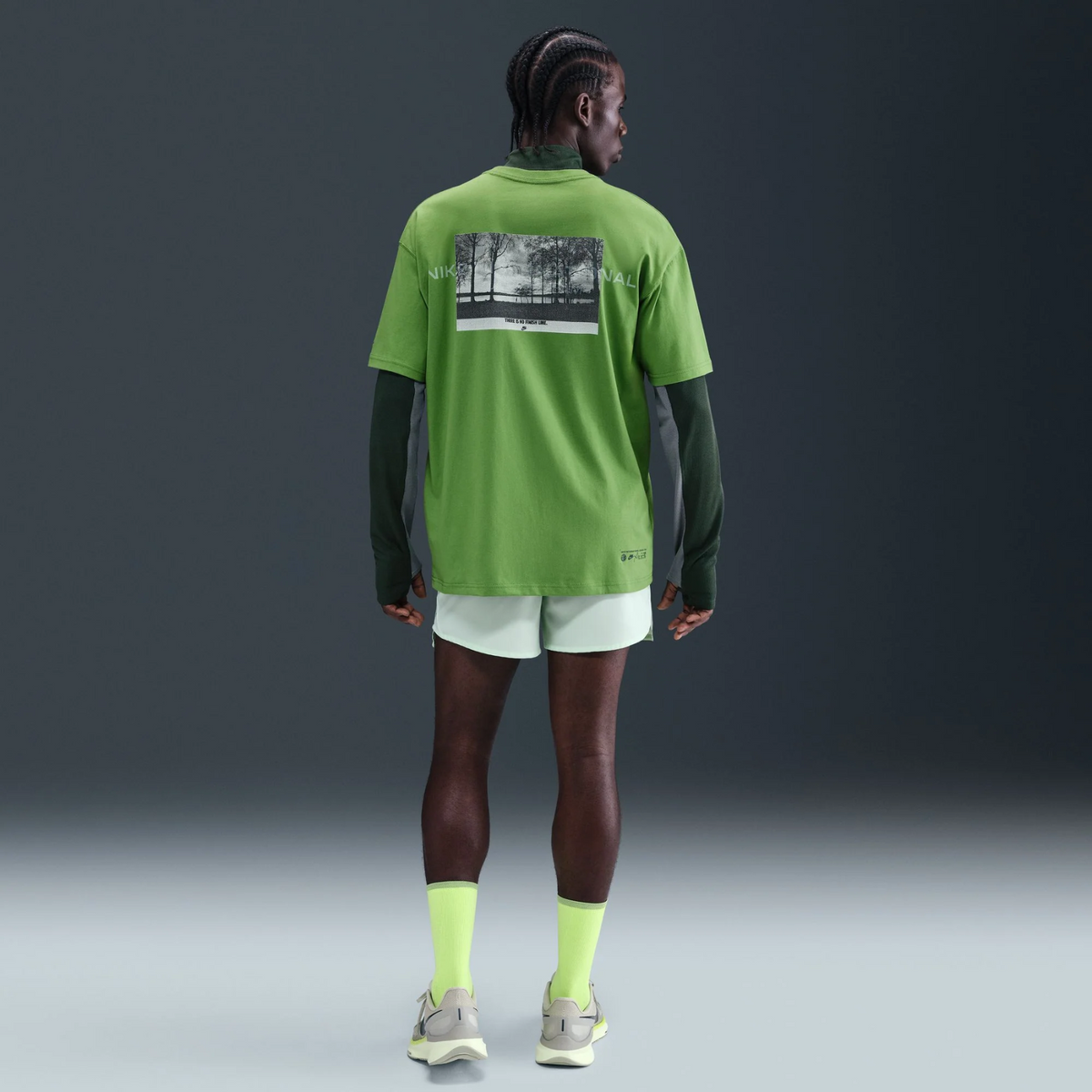 NIKE Running T-Shirt Mens APPAREL - Mens T-Shirts