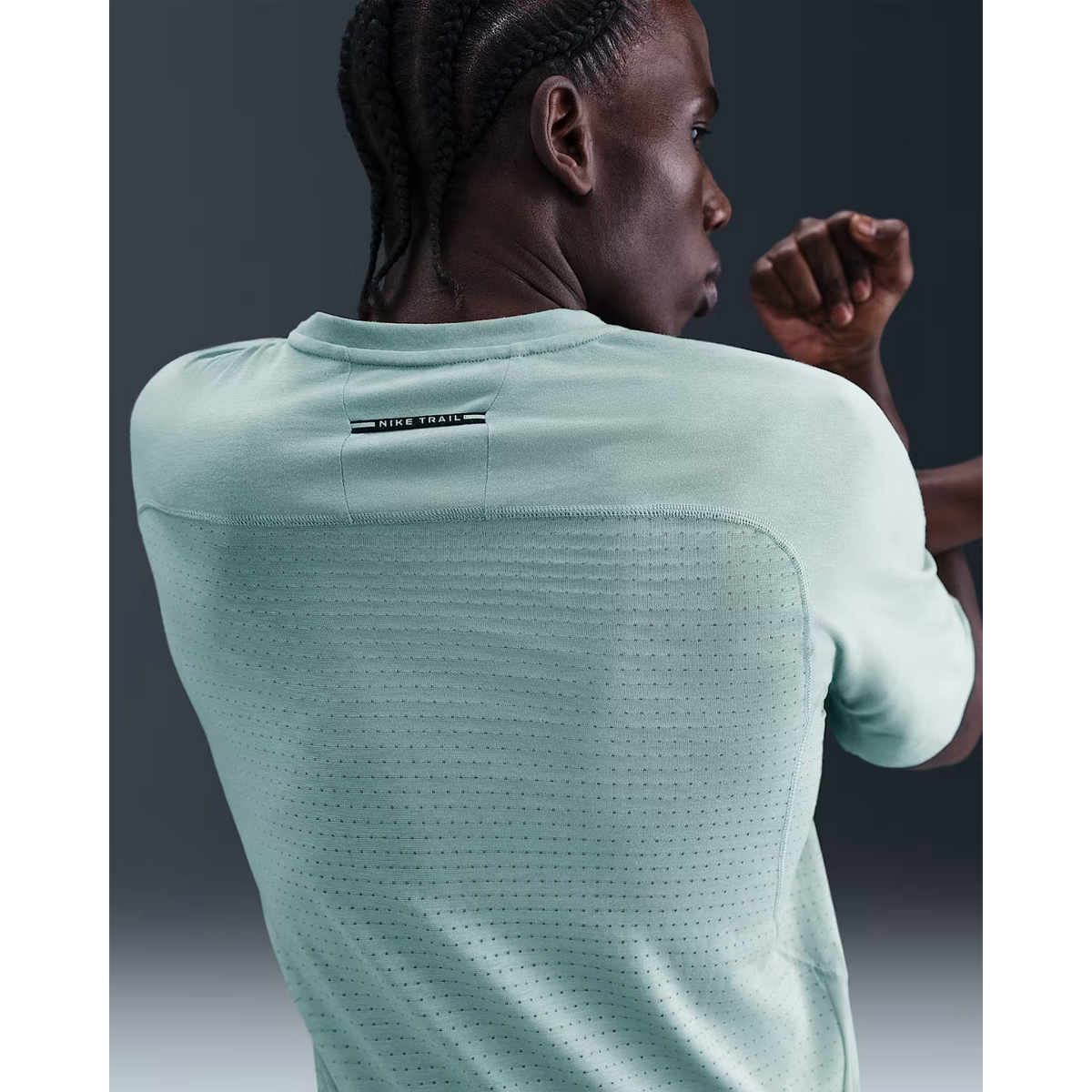 NIKE Solar Chase DRI-FIT ADV Short-Sleeve Running Top Mens APPAREL - Mens T-Shirts