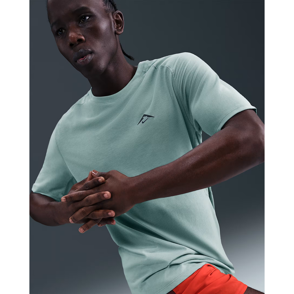 NIKE Solar Chase DRI-FIT ADV Short-Sleeve Running Top Mens APPAREL - Mens T-Shirts