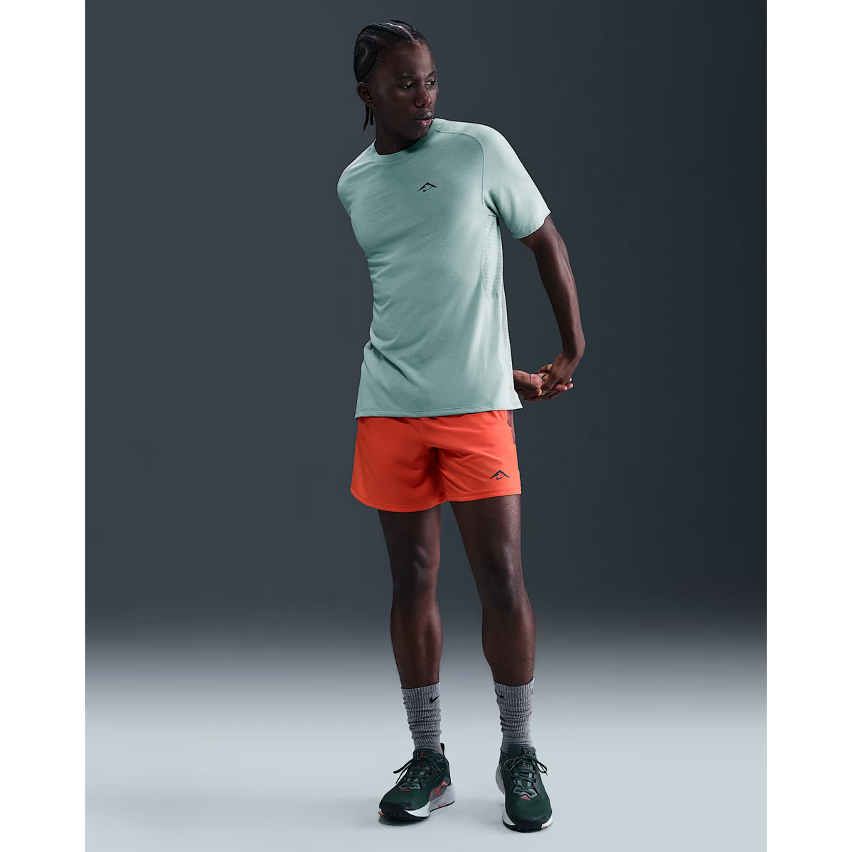 NIKE Solar Chase DRI-FIT ADV Short-Sleeve Running Top Mens APPAREL - Mens T-Shirts