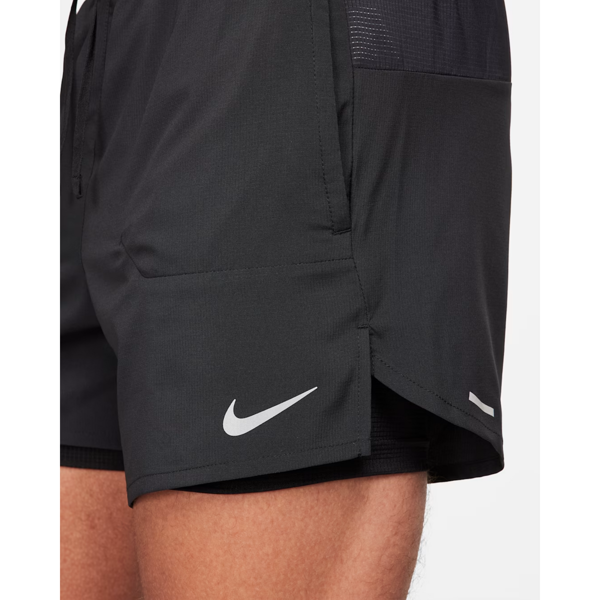 NIKE Stride 5-inch 2-in-1 Running Shorts Mens APPAREL - Mens Shorts