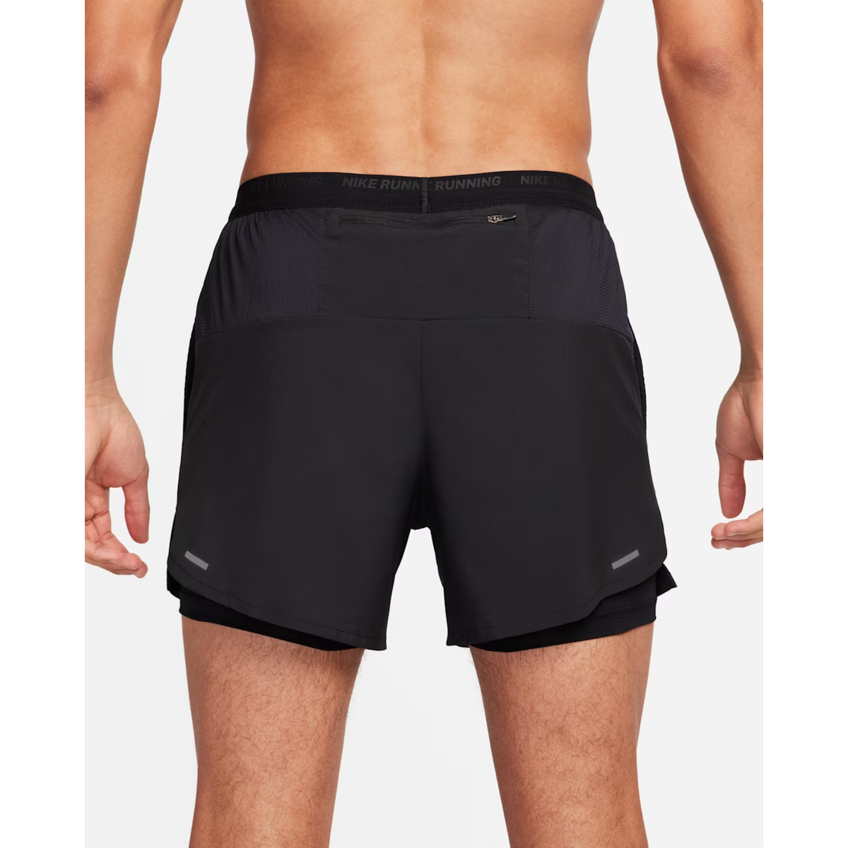 NIKE Stride 5-inch 2-in-1 Running Shorts Mens APPAREL - Mens Shorts
