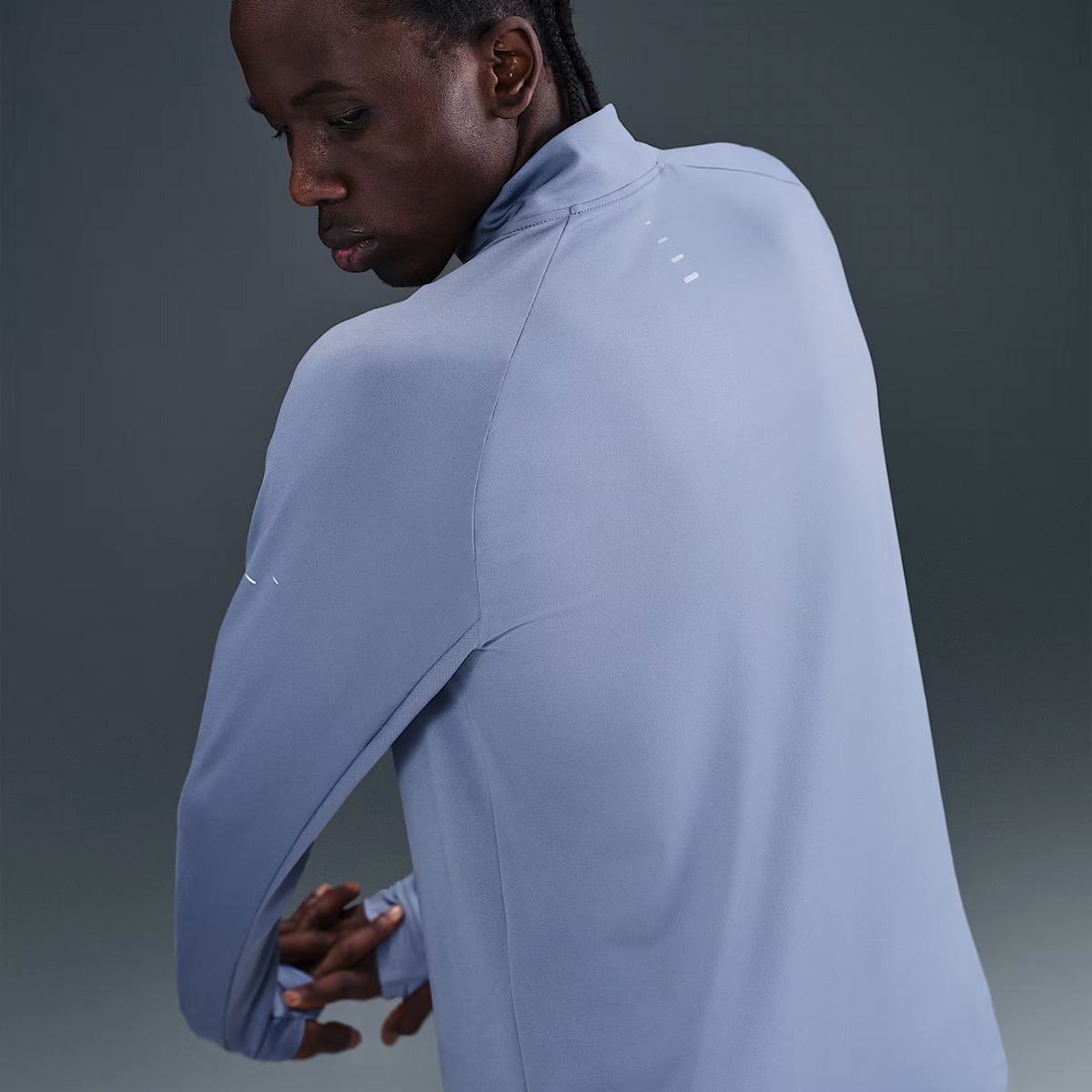 NIKE Stride Dri-FIT 1/4-Zip Running Top Men's - APPAREL - Mens Tops