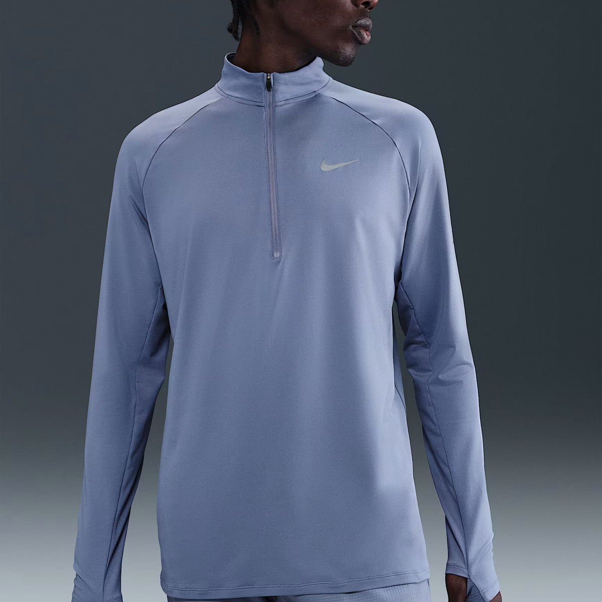 NIKE Stride Dri-FIT 1/4-Zip Running Top Men's - APPAREL - Mens Tops