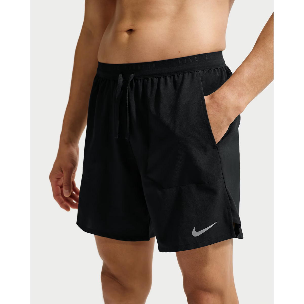 NIKE Stride Dri-FIT 18cm Briefs-Lined Running Shorts Mens APPAREL - Mens Bottoms