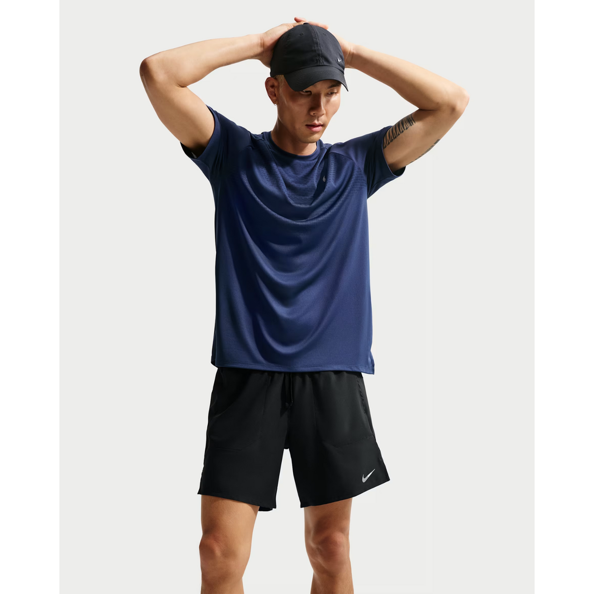 NIKE Stride Dri-FIT 18cm Briefs-Lined Running Shorts Mens APPAREL - Mens Bottoms