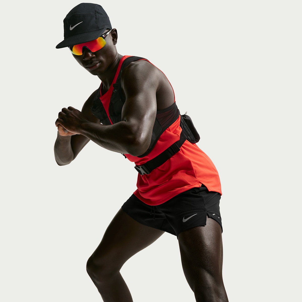 NIKE Stride Dri-FIT 5" 2-in-1 Running Shorts Mens APPAREL - Mens Shorts