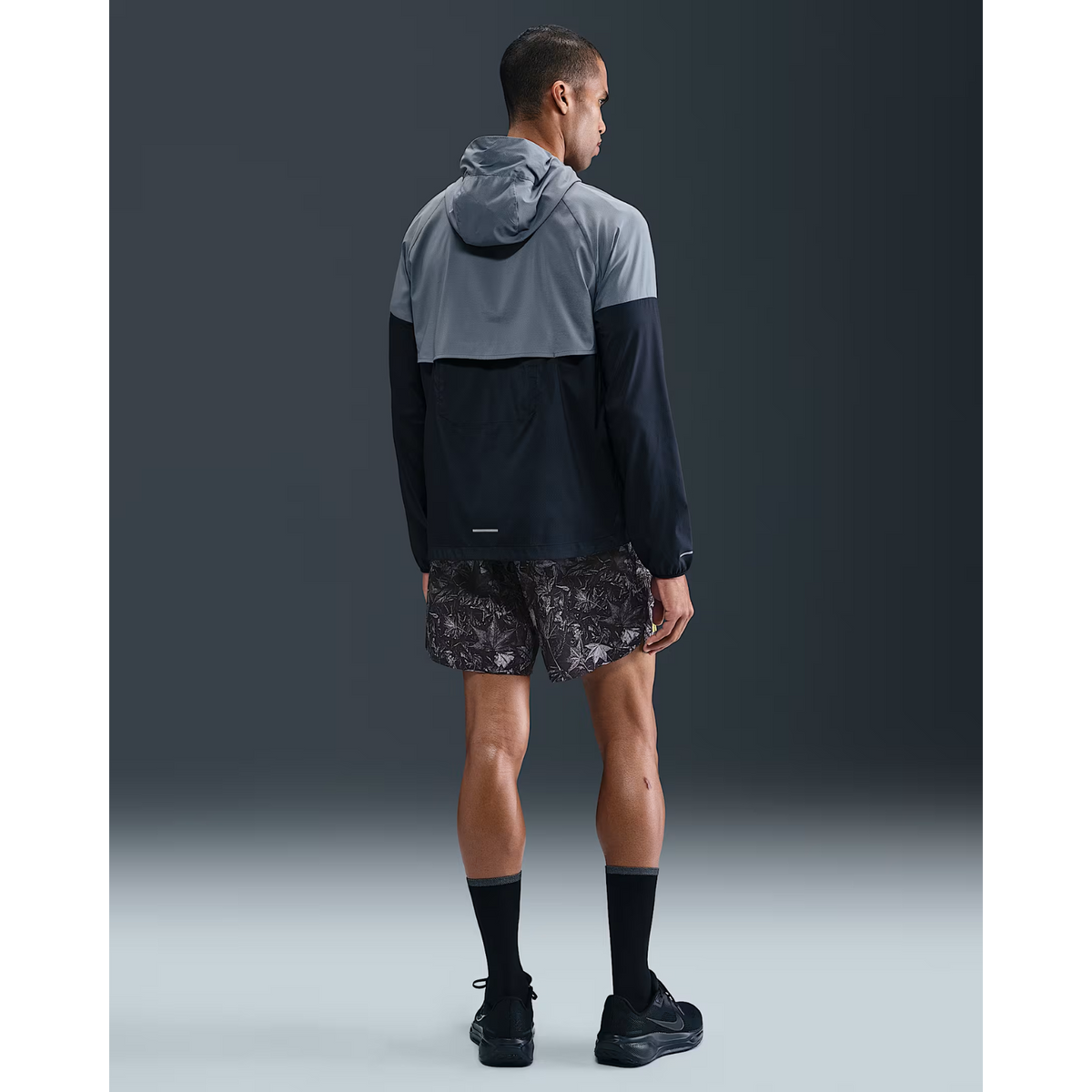NIKE Stride Dri-FIT 7" Brief-Lined Printed Running Shorts Mens APPAREL - Mens Shorts