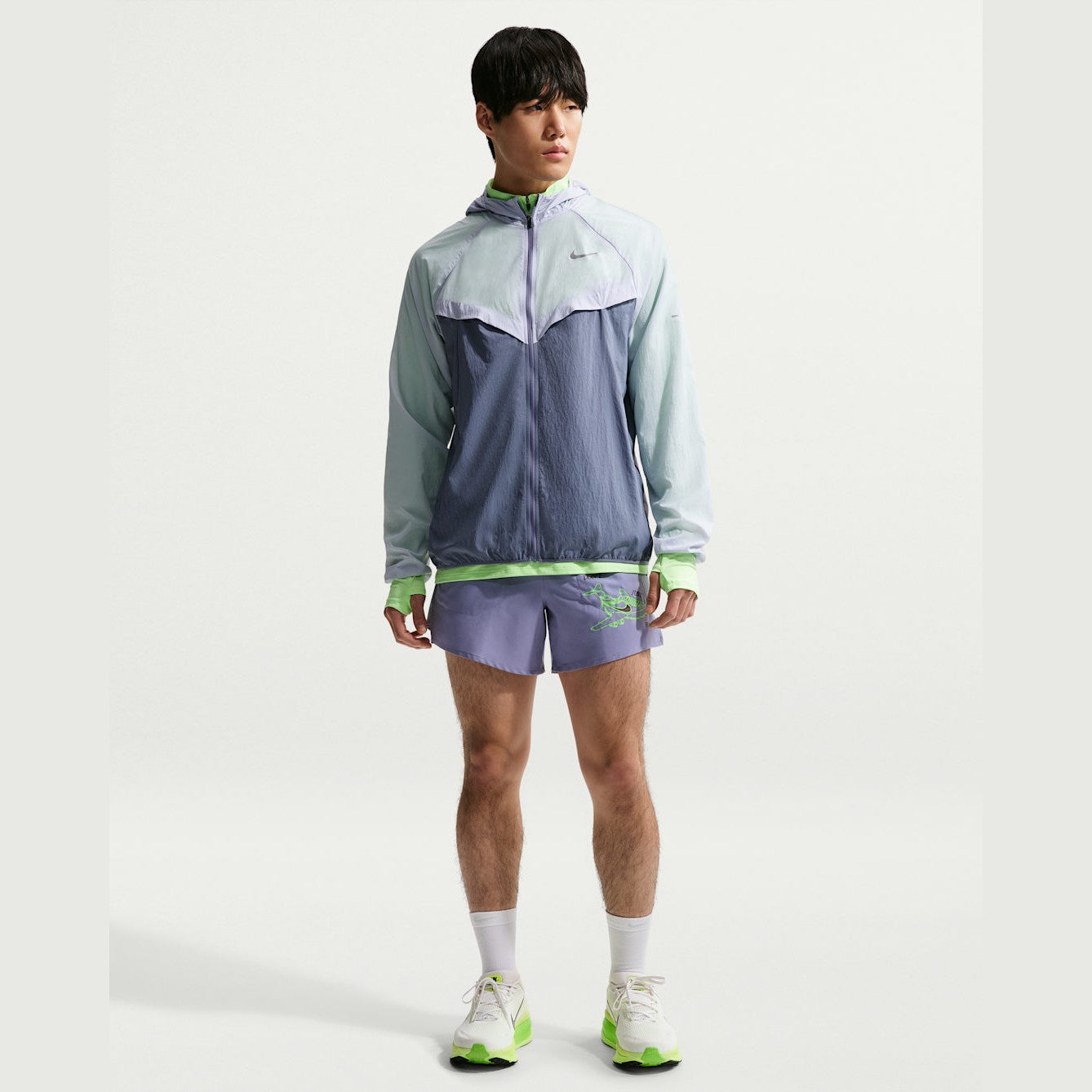 nike running gear mens NIKE Stride "Fly Nike" Dri-FIT 5" Brief-Lined Running Shorts Mens