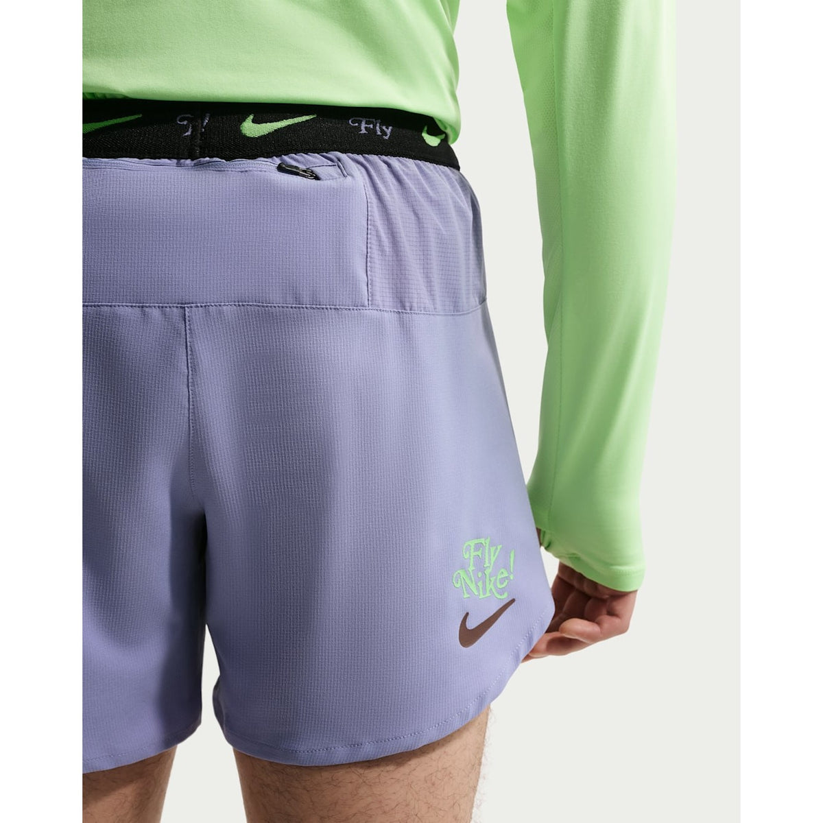 NIKE Stride "Fly Nike" Dri-FIT 5" Brief-Lined Running Shorts Mens APPAREL - Mens Bottoms