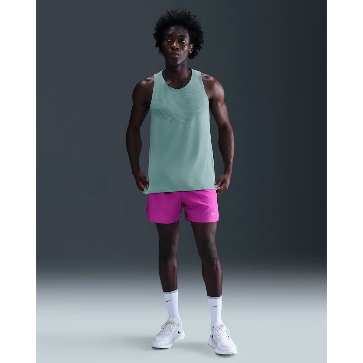 NIKE Stride Mens Dri-FIT ADV Running Tank Top APPAREL - Mens Tanks