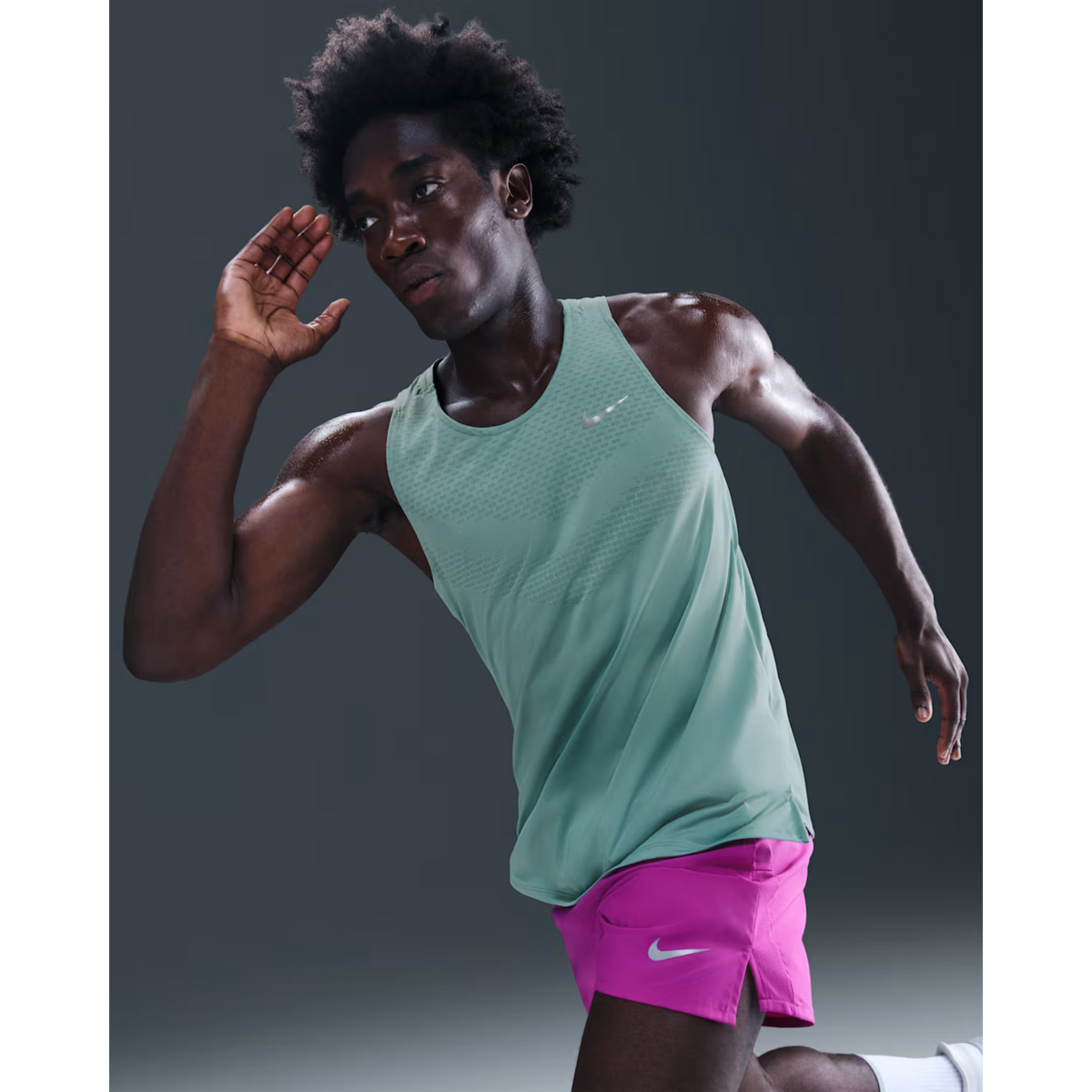 NIKE Stride Mens Dri-FIT ADV Running Tank Top APPAREL - Mens Tanks