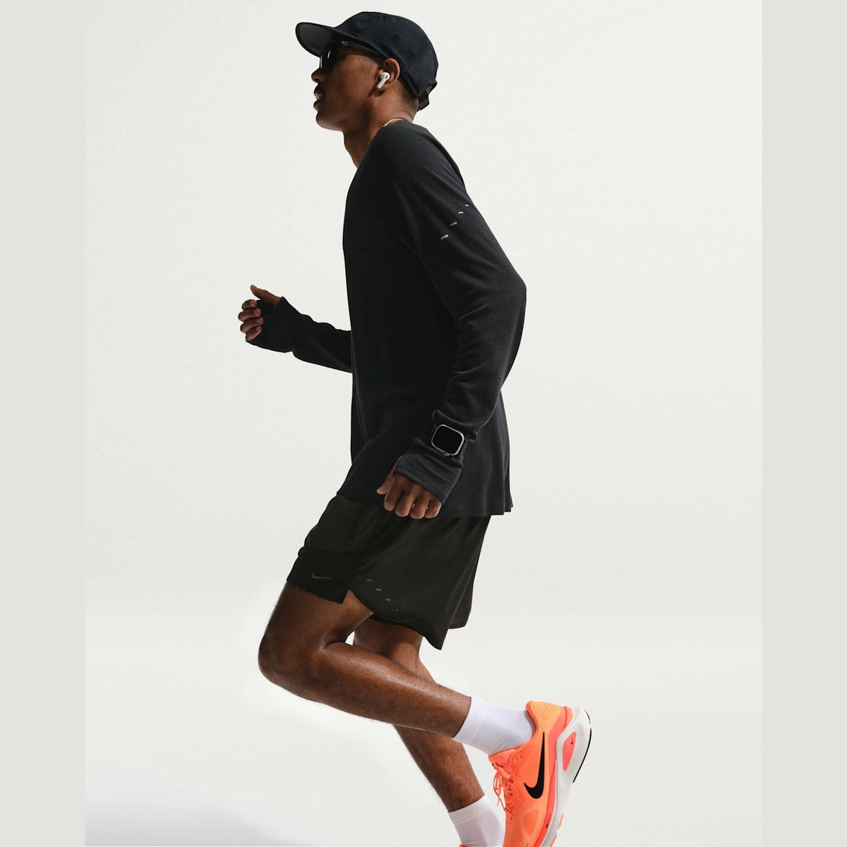 NIKE Stride Plus Dri-FIT 12.5cm (approx.) Brief-Lined Running Shorts Mens APPAREL - Mens Shorts