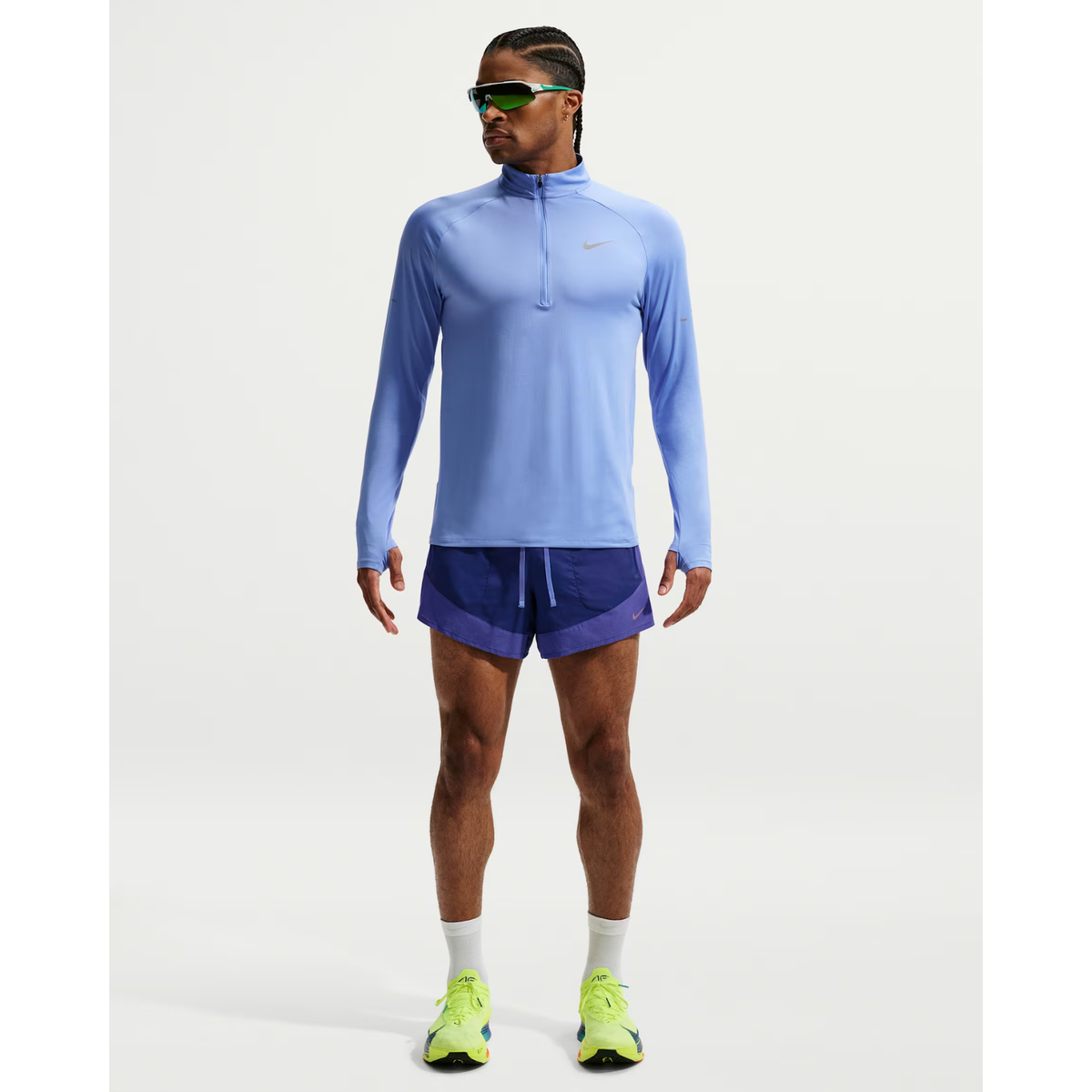 NIKE Stride Plus Dri-FIT 12.5cm (approx.) Brief-Lined Running Shorts Mens APPAREL - Mens Shorts DEEP ROYAL BLUE/LAPIS/ROYAL PULSE