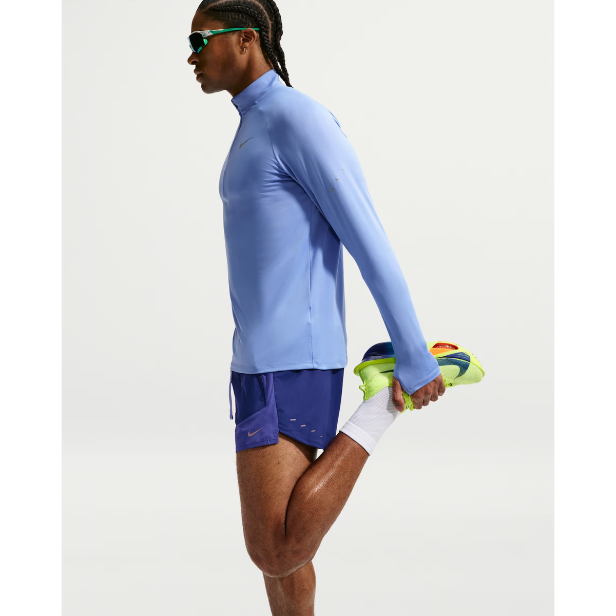 NIKE Stride Plus Dri-FIT 12.5cm (approx.) Brief-Lined Running Shorts Mens APPAREL - Mens Shorts