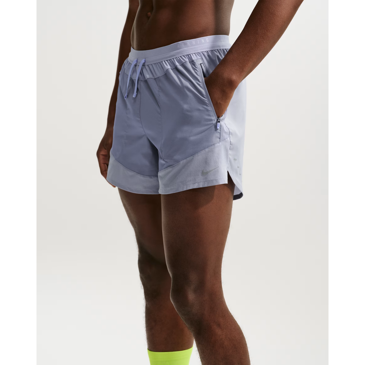 NIKE Stride Plus Dri-FIT 12.5cm (approx.) Brief-Lined Running Shorts Mens APPAREL - Mens Shorts