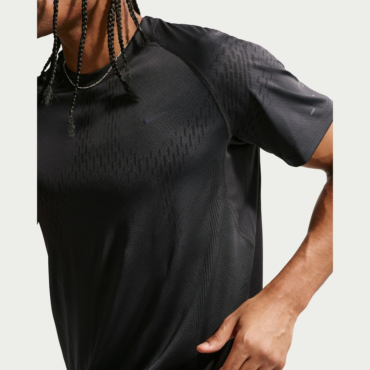 NIKE Stride Plus Dri-FIT ADV Short-Sleeve Running Top Men's APPAREL - Mens T-Shirts