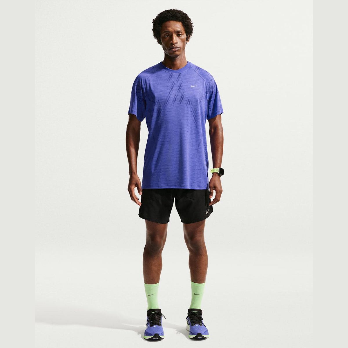 NIKE Stride Plus Dri-FIT ADV Short-Sleeve Running Top Men's APPAREL - Mens T-Shirts