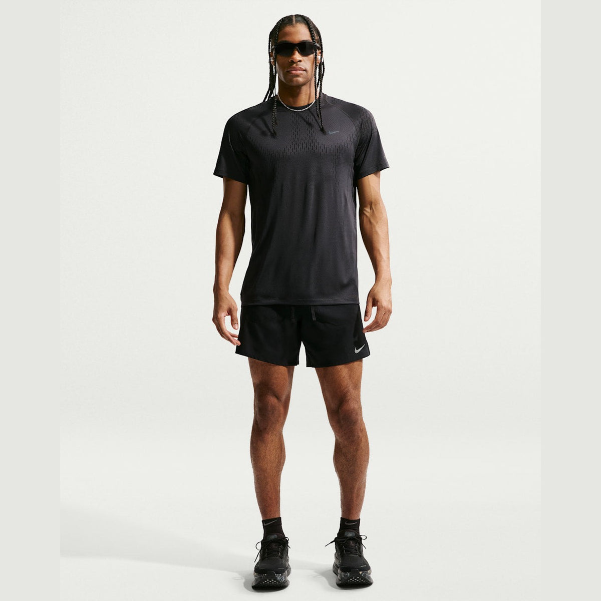 NIKE Stride Plus Dri-FIT ADV Short-Sleeve Running Top Men's APPAREL - Mens T-Shirts