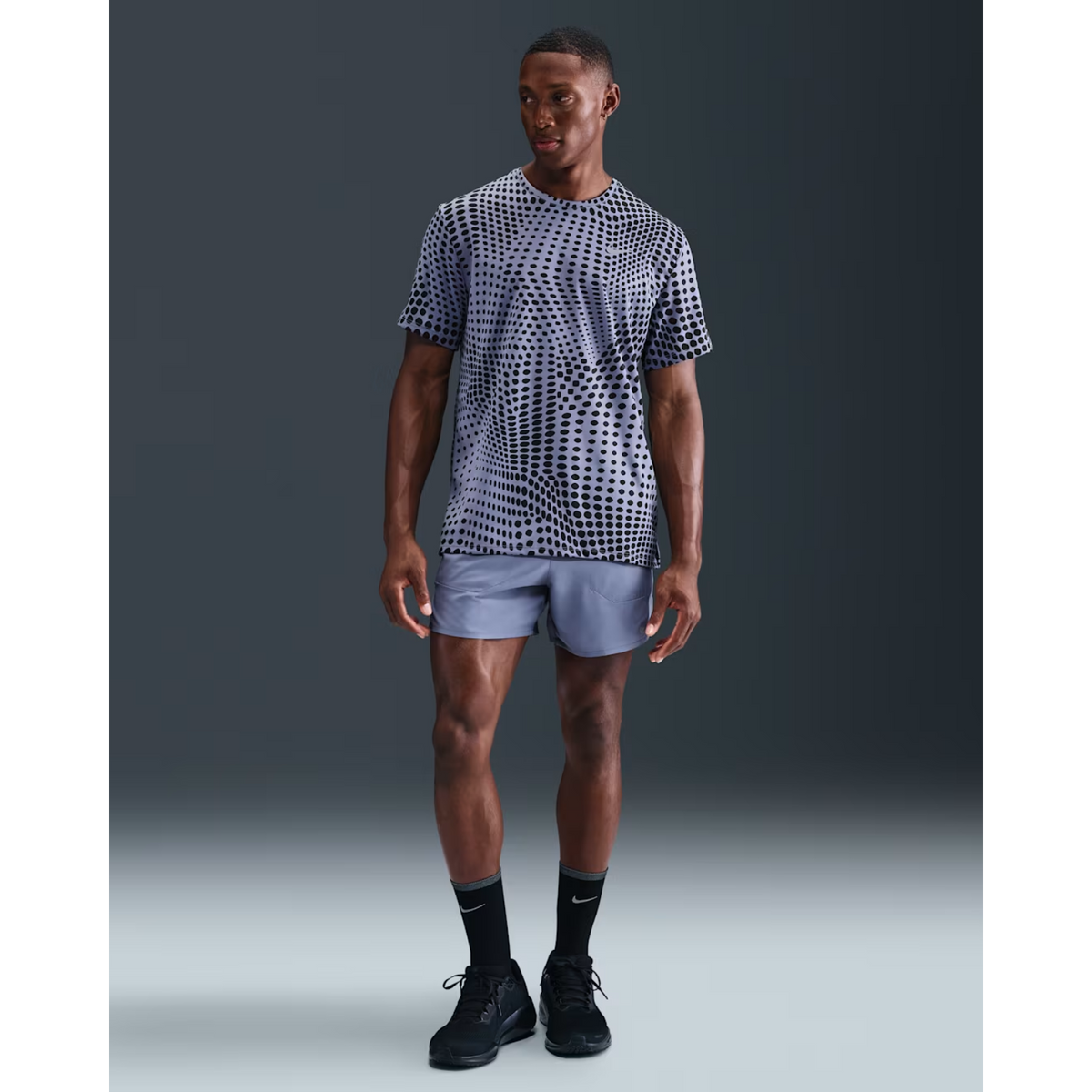 NIKE Stride Shorts 5 Inch Mens APPAREL - Mens Shorts WORLD INDIGO/BLACK