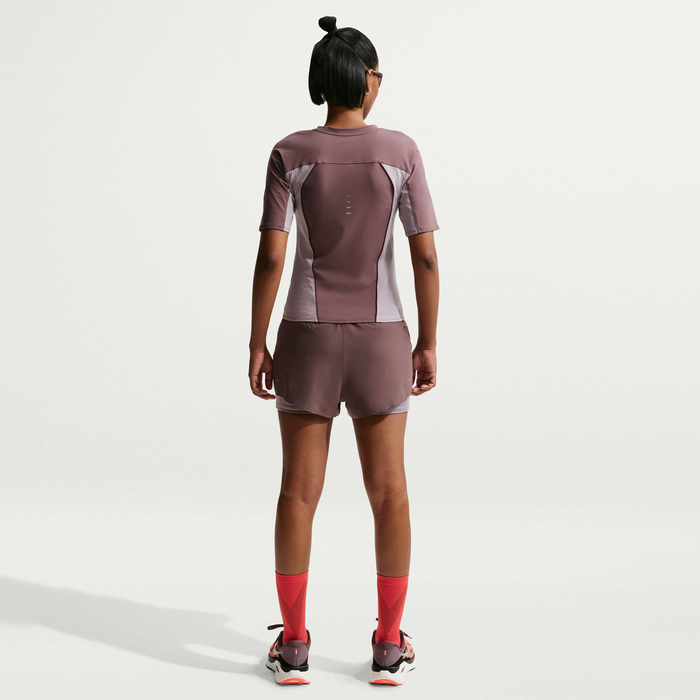 NIKE Swift Dri-FIT Mid-Rise 2-in-1 Running Shorts Ws APPAREL - Womens Shorts