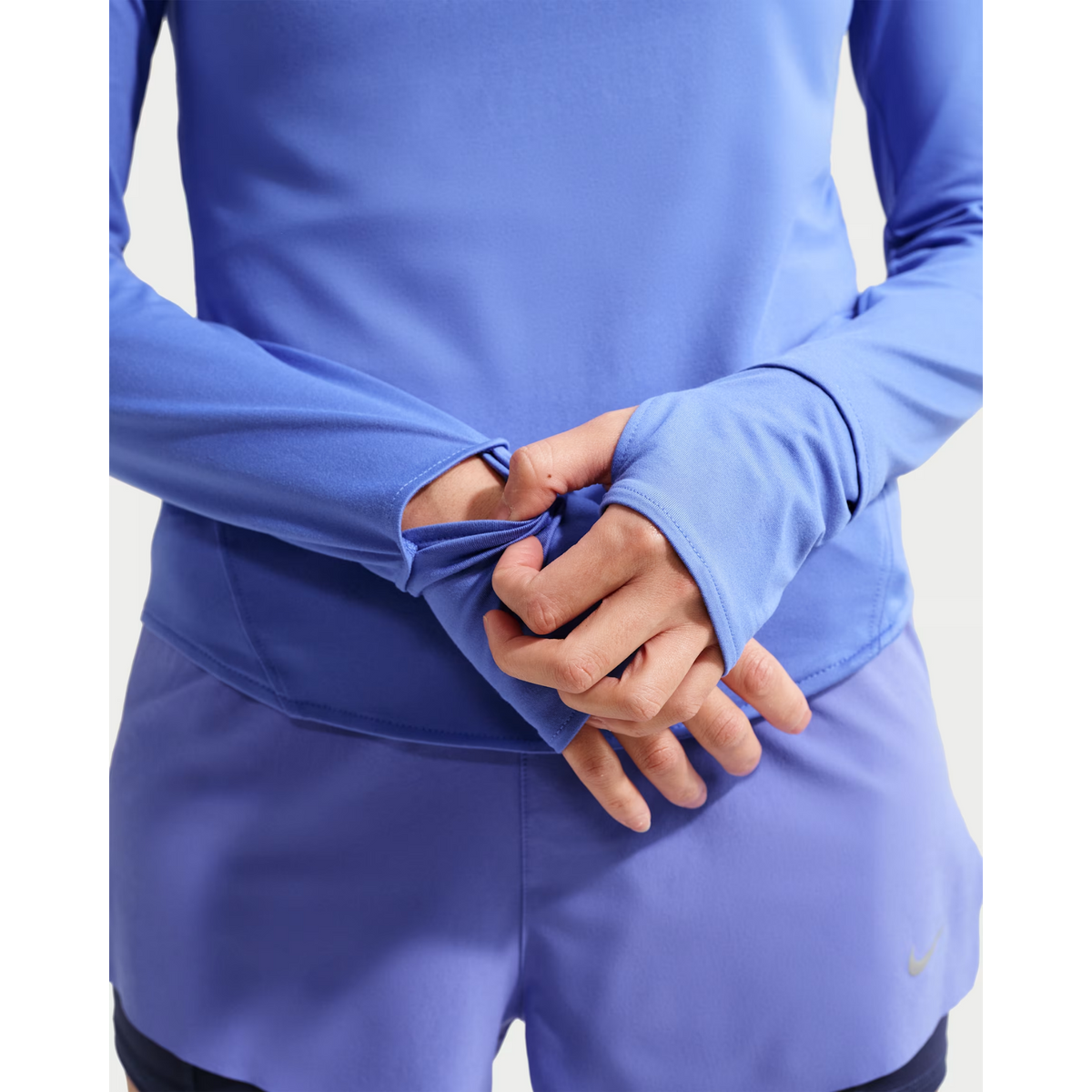 NIKE Swift Dri-FIT UV 1/4-Zip Running Top Women's - APPAREL - Womens Long Sleeve Tops