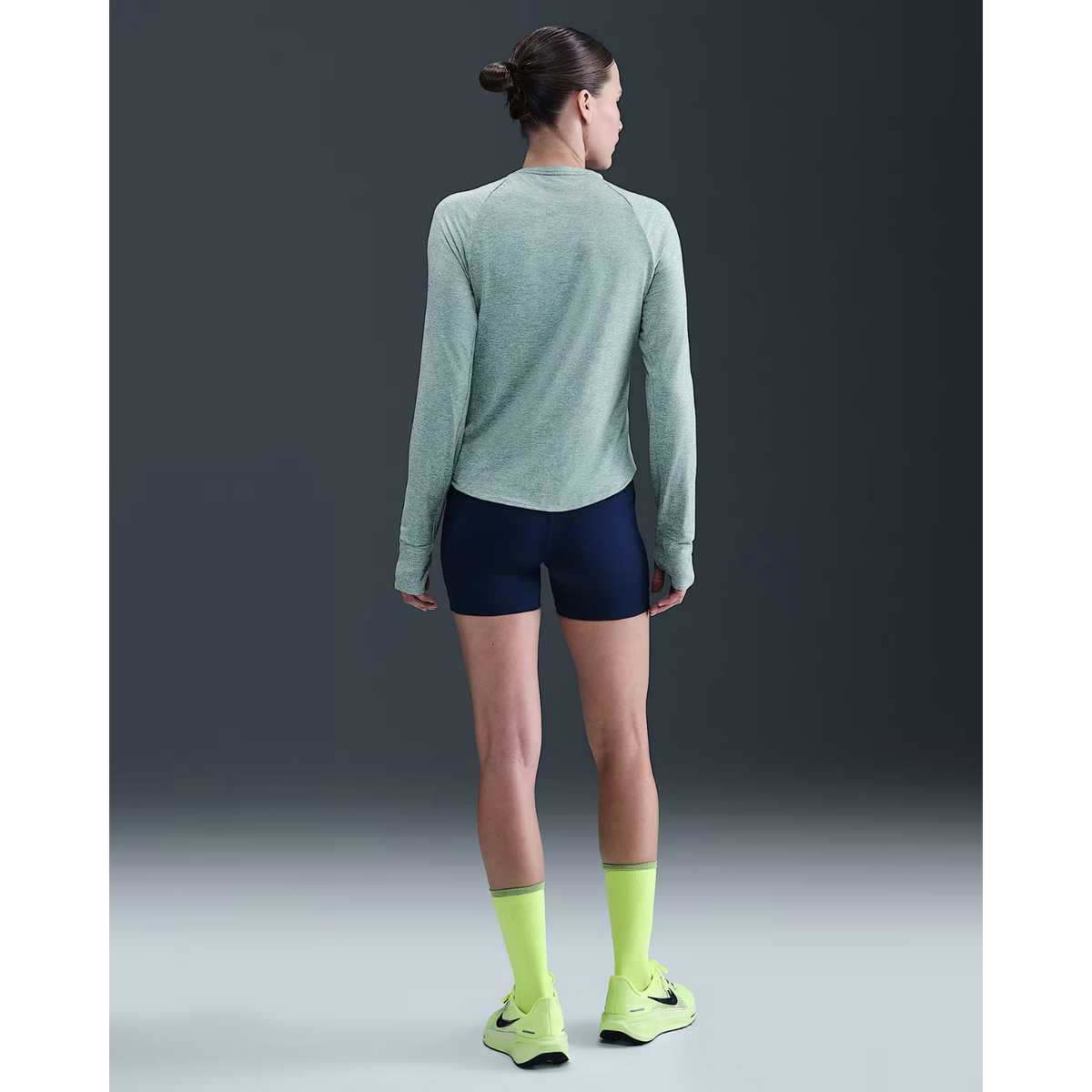 NIKE Swift Dri-FIT UV Long-Sleeve Crew-Neck Running Top Womens APPAREL - Womens Long Sleeve Tops