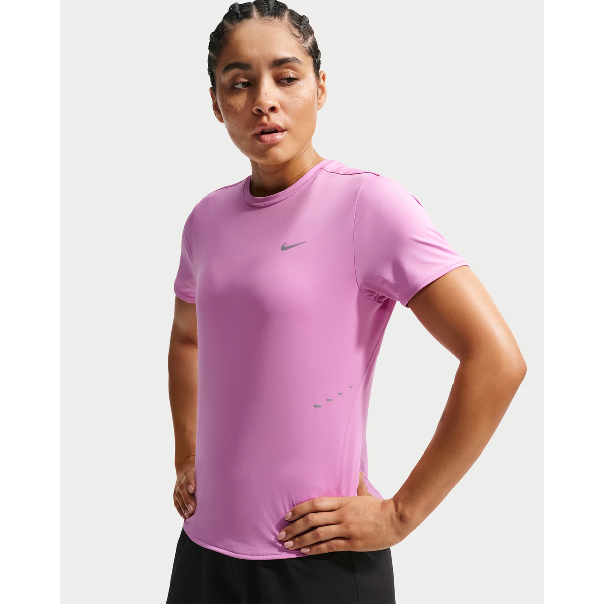 NIKE Swift Dri-Fit Short Sleeve Top Womens
