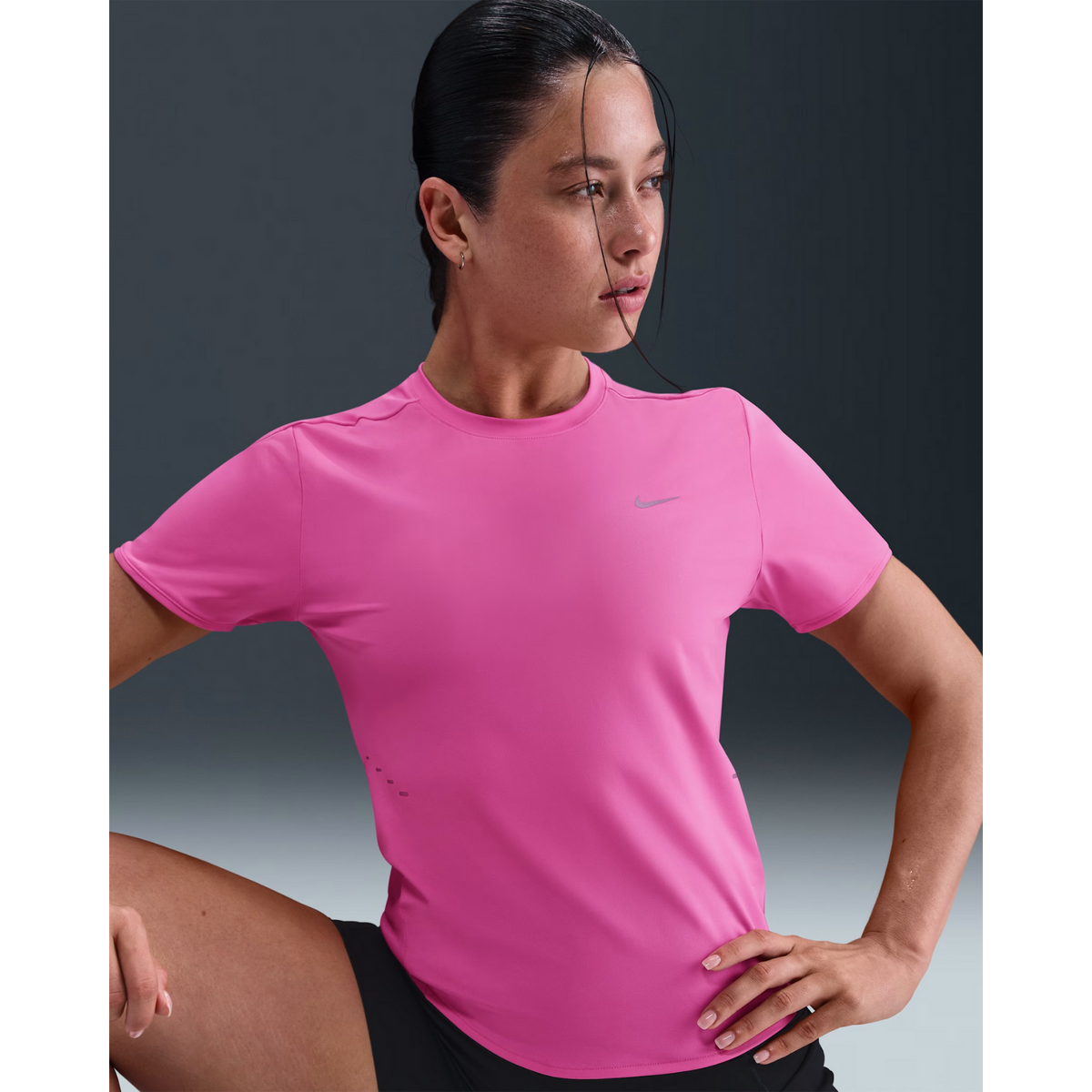 NIKE Swift Dri-Fit Short Sleeve Top Womens - APPAREL - Womens T-Shirts