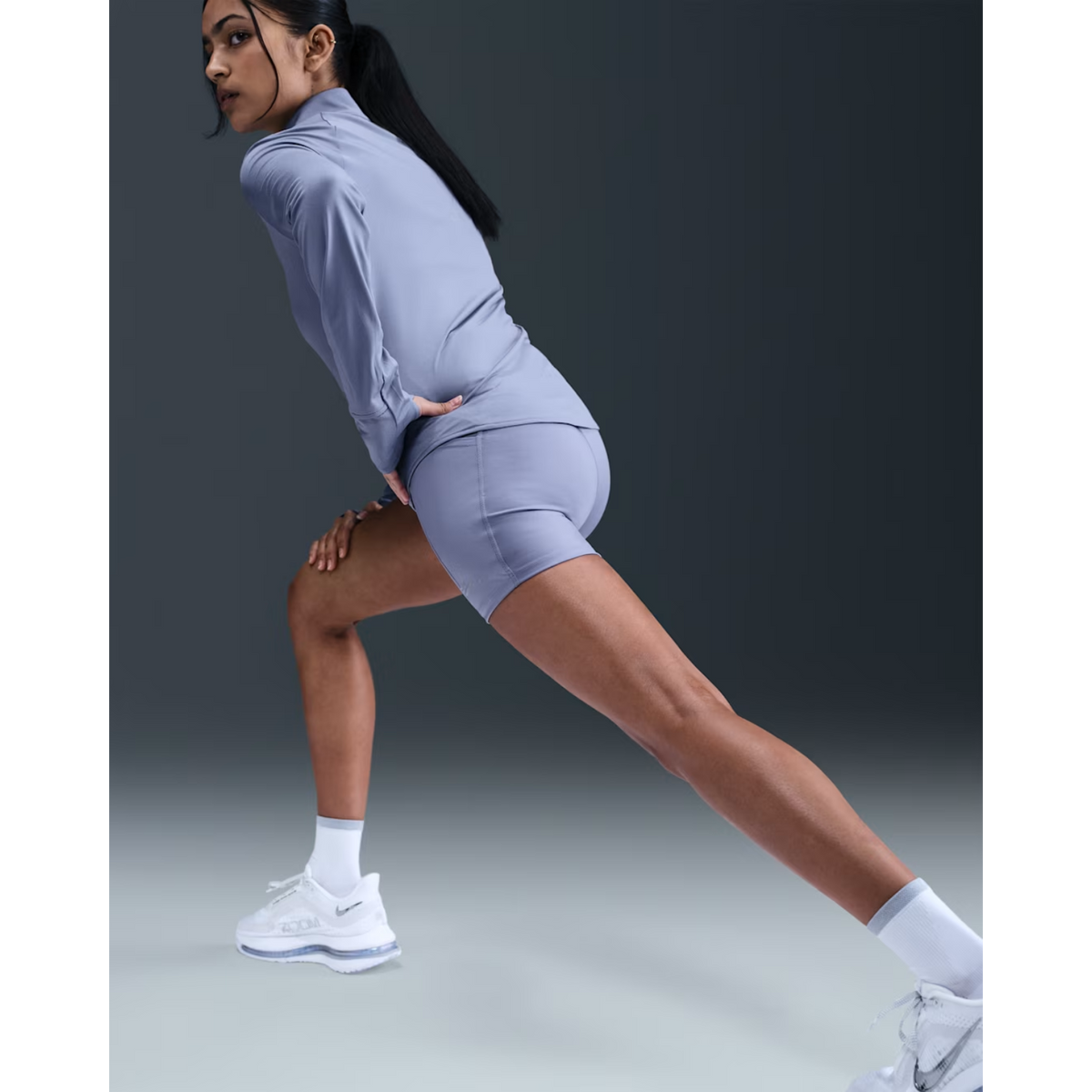 NIKE Swift High-Waisted 10cm Tight Running Shorts with Pockets Womens APPAREL - Womens Tights