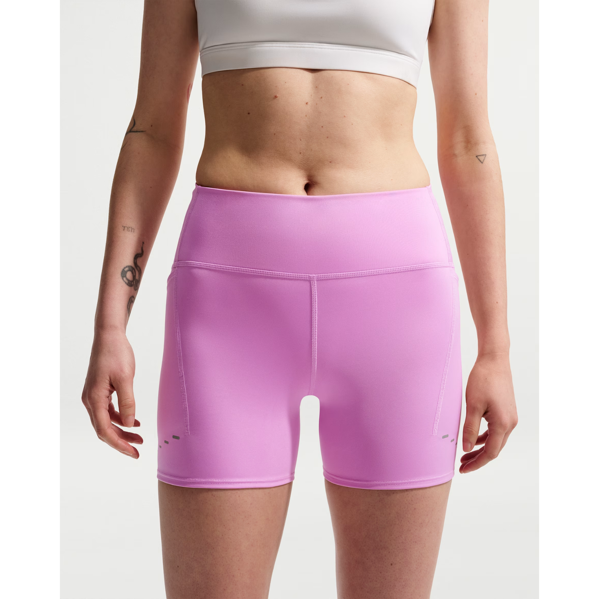 NIKE Swift High-Waisted 10cm Tight Running Shorts with Pockets Womens APPAREL - Womens Tights