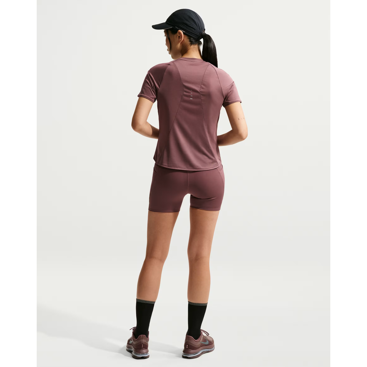 NIKE Swift High-Waisted 10cm Tight Running Shorts with Pockets Womens - APPAREL - Womens Tights