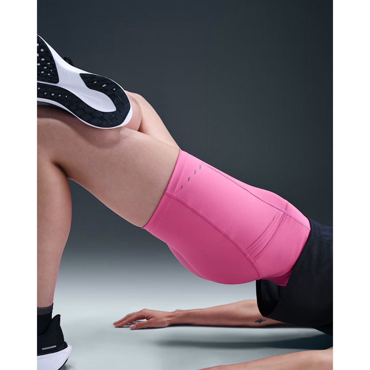 NIKE Swift High-Waisted 10cm Tight Running Shorts with Pockets Womens APPAREL - Womens Tights