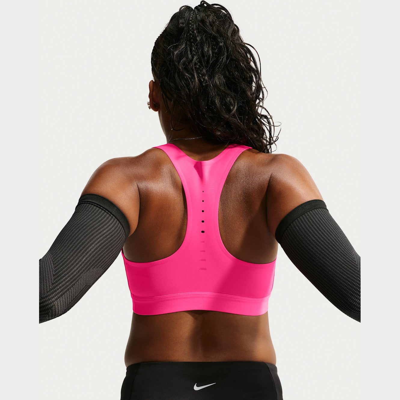 NIKE Swift Womens High-Support Lightly Lined Sports Bra APPAREL - Womens Bras HYPER PINK