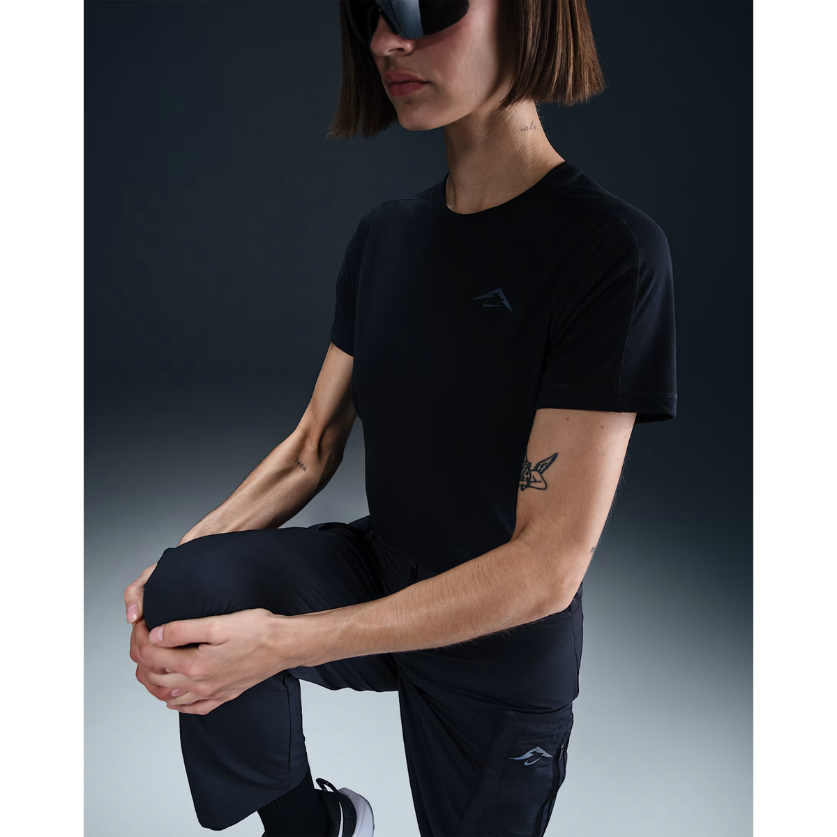 NIKE TRAIL Women's Dri-FIT Short-Sleeve Running Top APPAREL - Womens T-Shirts