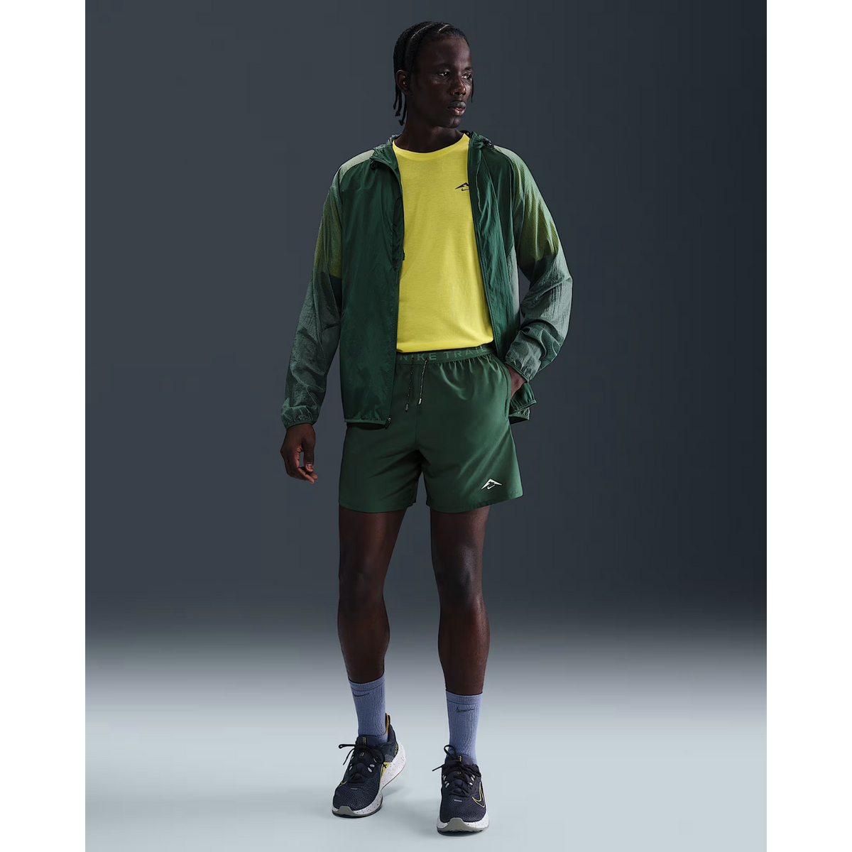 NIKE Trail DRI-FIT 6" Brief Lined Shorts Mens - APPAREL - Mens Shorts