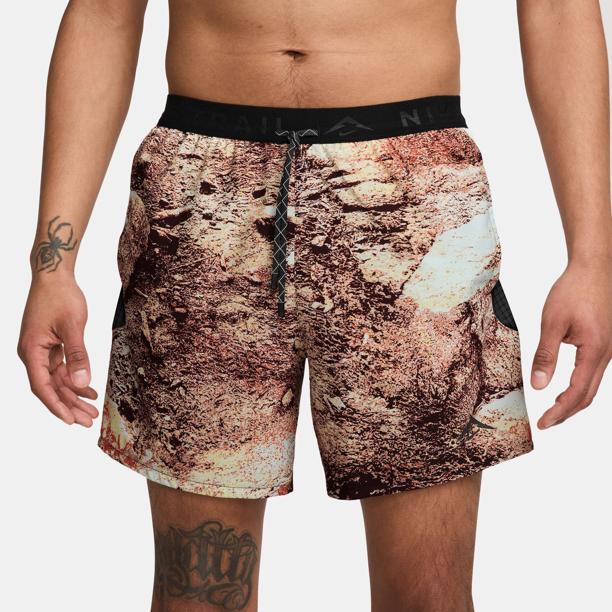 NIKE Trail Dri-FIT 6" Brief-Lined Running Shorts Mens APPAREL - Mens Shorts