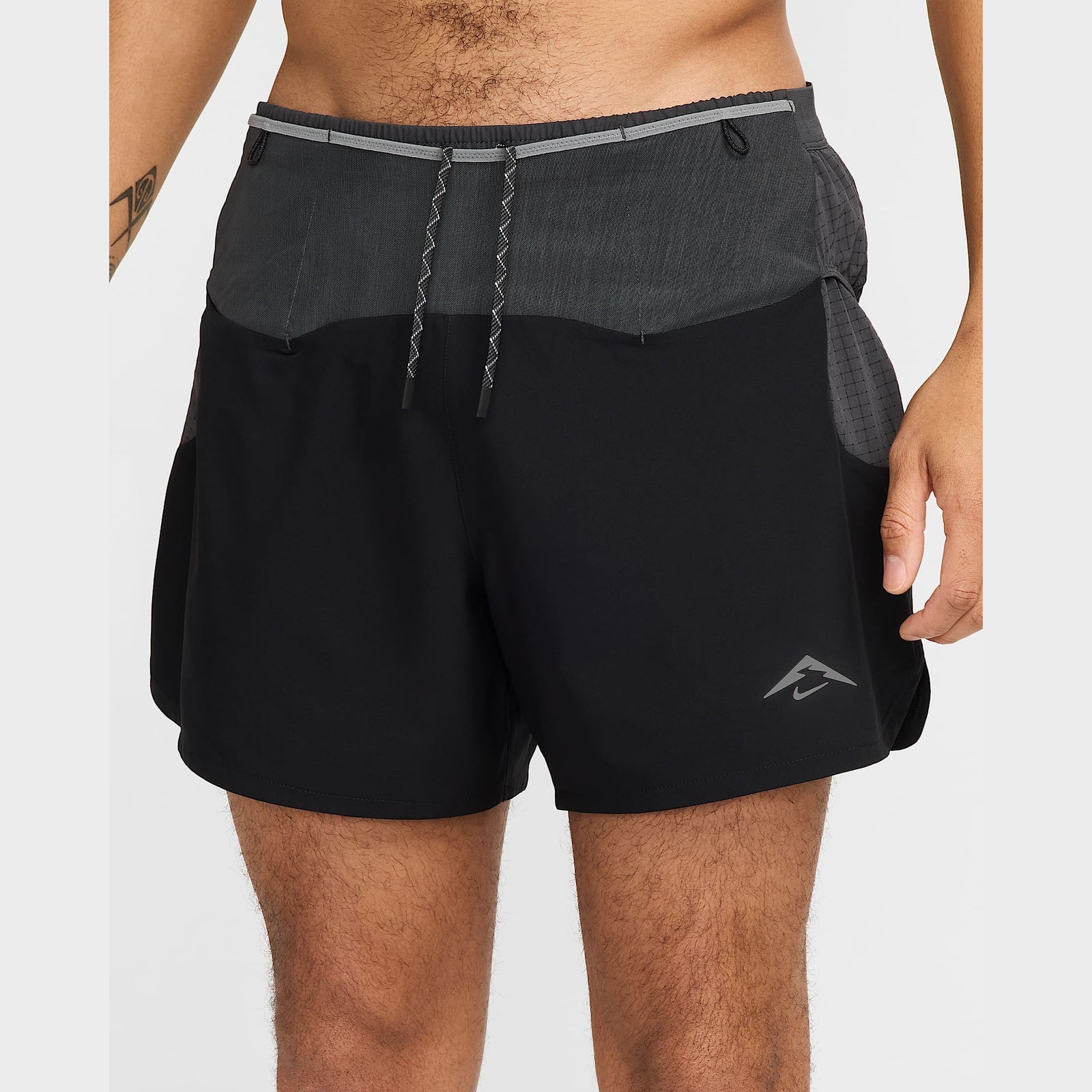 NIKE Trail Second Sunrise 5" Dri-FIT ADV Shorts Mens APPAREL - Mens Shorts BLACK/ANTHRACITE/BLACK/SUMMIT WHITE