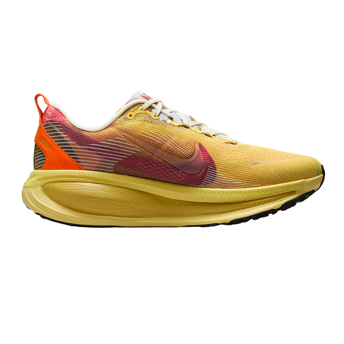 NIKE Vomero 18 SE Men's FOOTWEAR - Unisex Neutral Cushioned MULTI-COLOUR/CLEAR/VIVID SULFUR