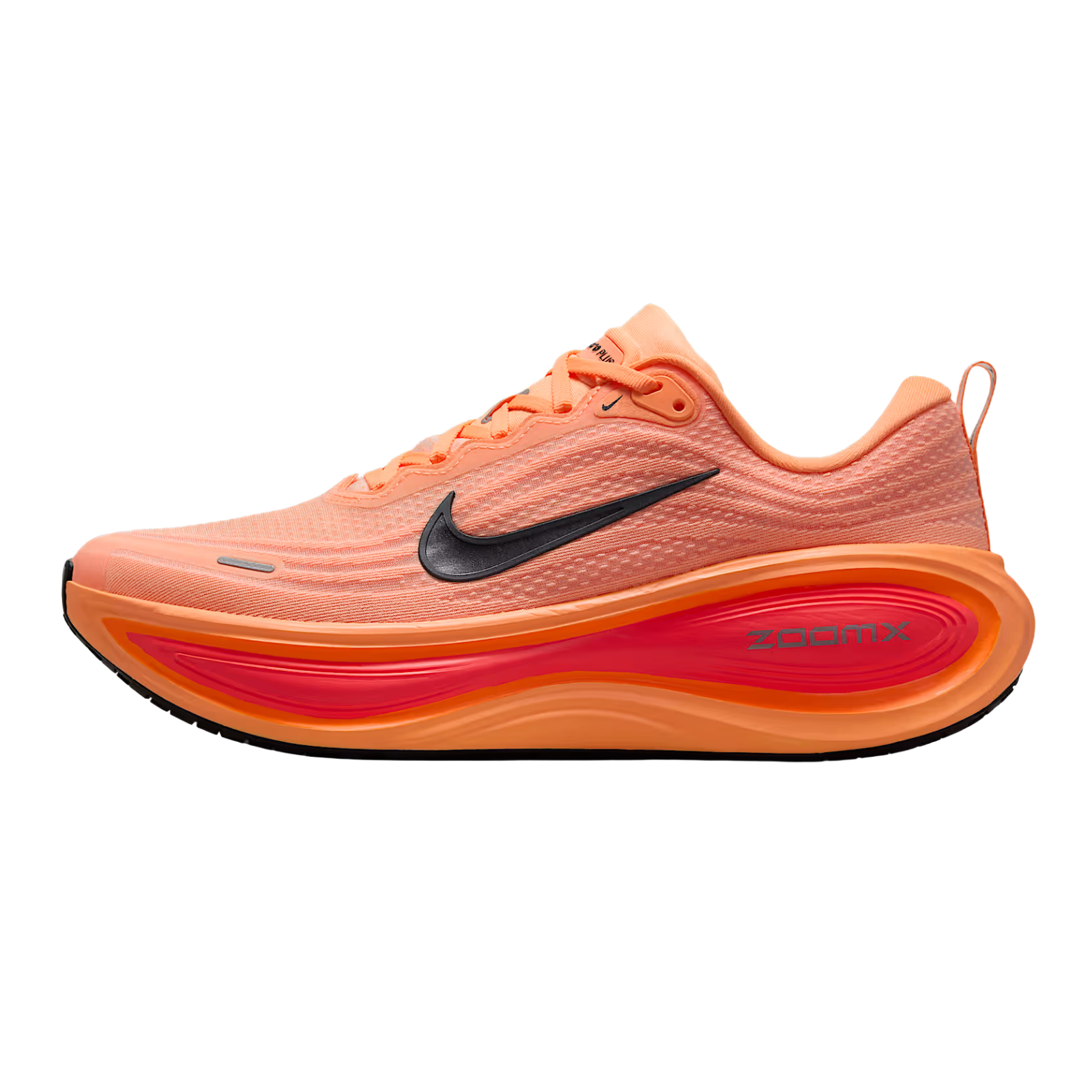 NIKE Vomero Plus Mens FOOTWEAR - Mens Neutral Cushioned ORANGE PULSE/BLACK/HOT LAVA