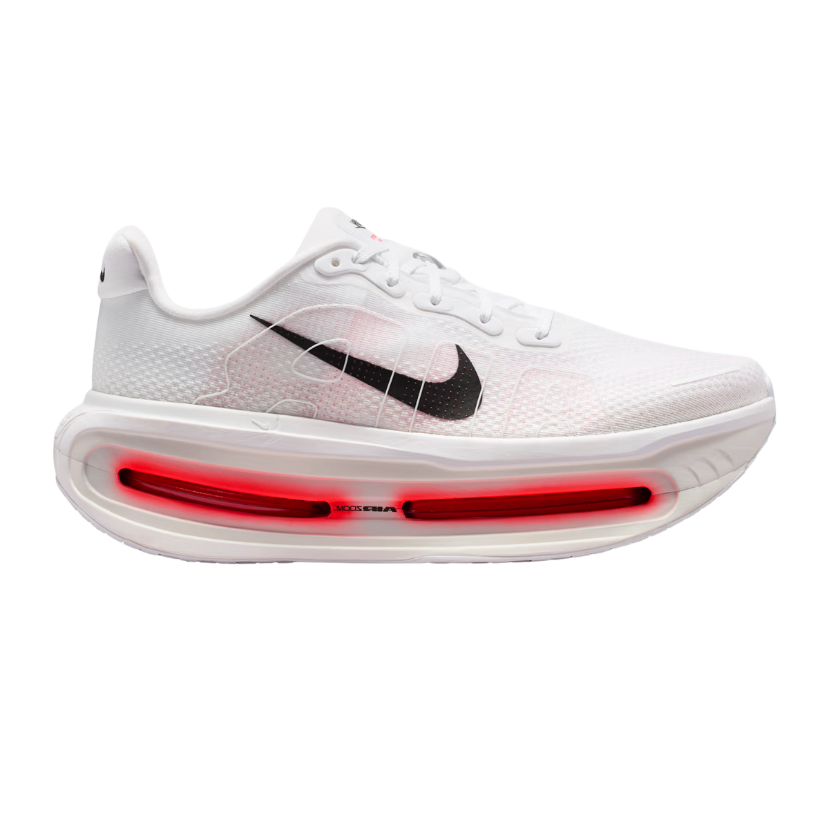 NIKE Vomero Premium Men's FOOTWEAR - Mens Neutral Cushioned WHITE/BLACK/BRIGHT CRIMSON