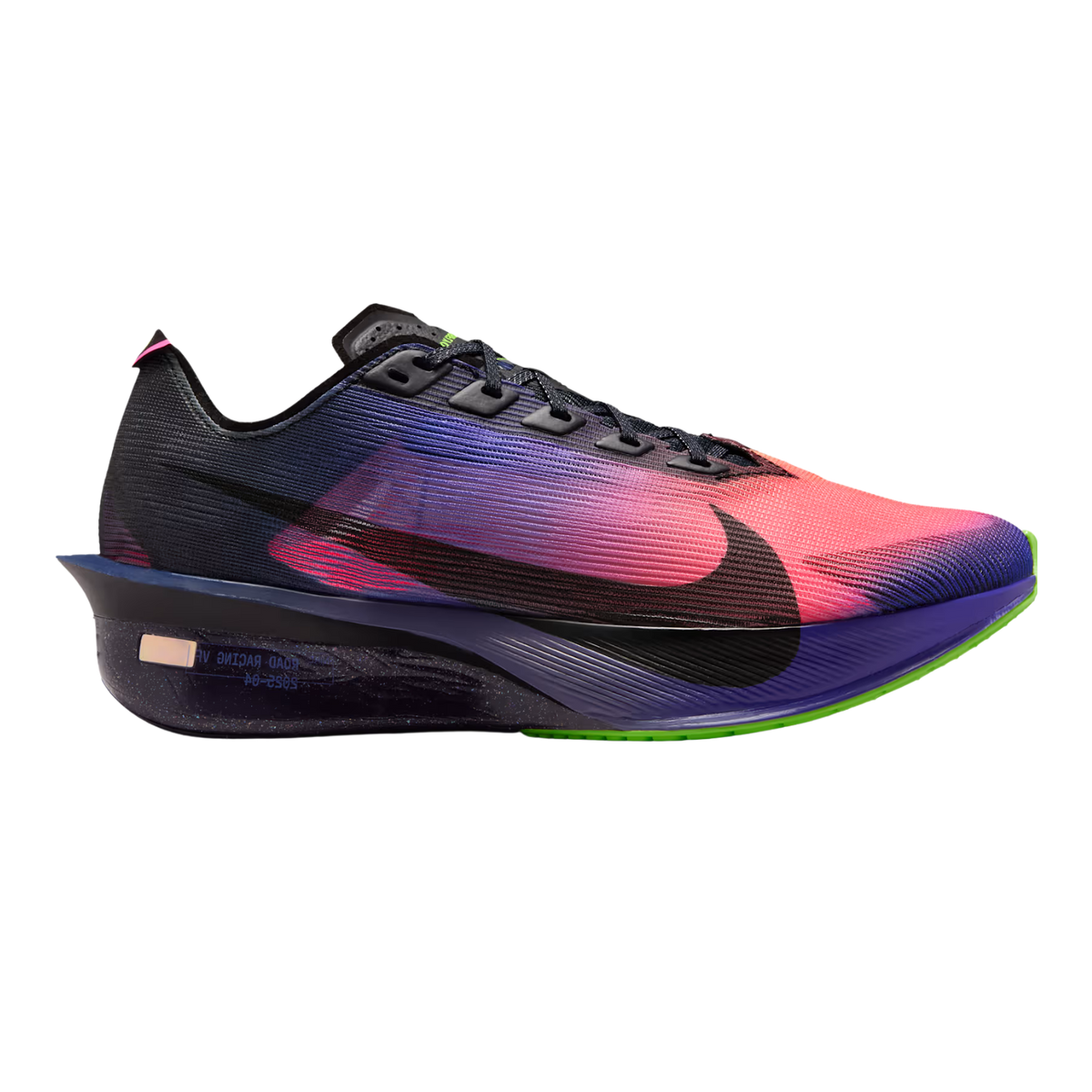 NIKE ZoomX Vaporfly 4 GLAM Womens FOOTWEAR - Womens Carbon Plate DARK OBSIDIAN/PURPLE DYNASTY/FLASH CRIMSON/BLACK